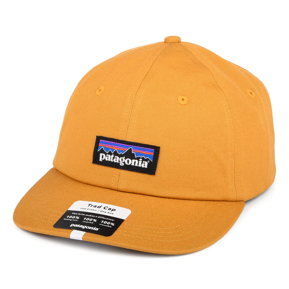 Patagonia Hats P-6 Label Trad Organic Cotton Baseball Cap - Mustard