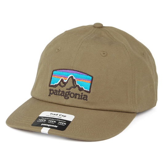 Patagonia Hats Fitz Roy Horizons Trad Organic Cotton Baseball Cap - Brown