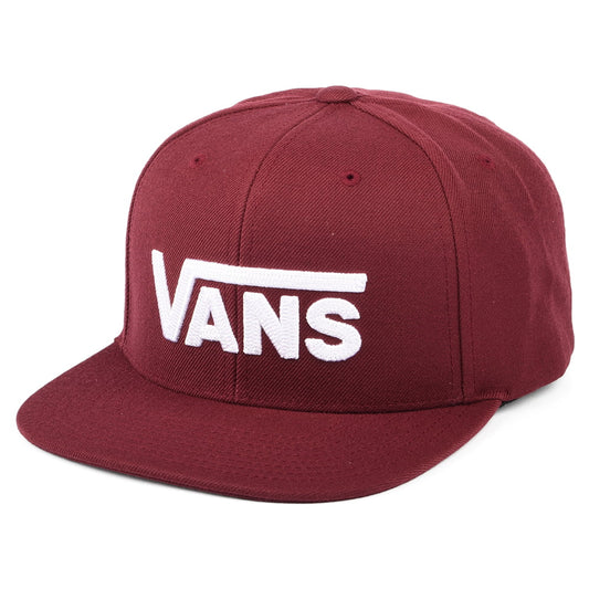 Vans Hats Drop V II Snapback Cap - Wine