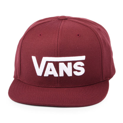 Vans Hats Drop V II Snapback Cap - Wine