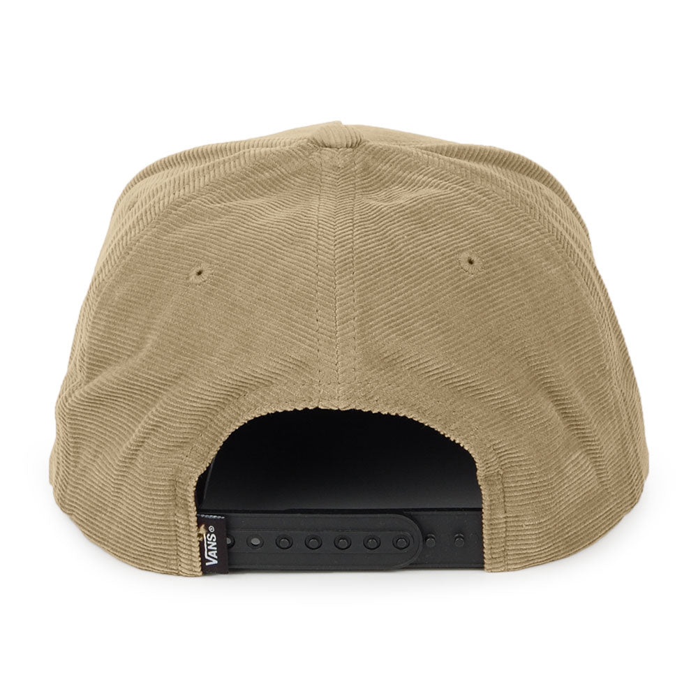 Vans Hats Full Patch Corduroy Snapback - Brown