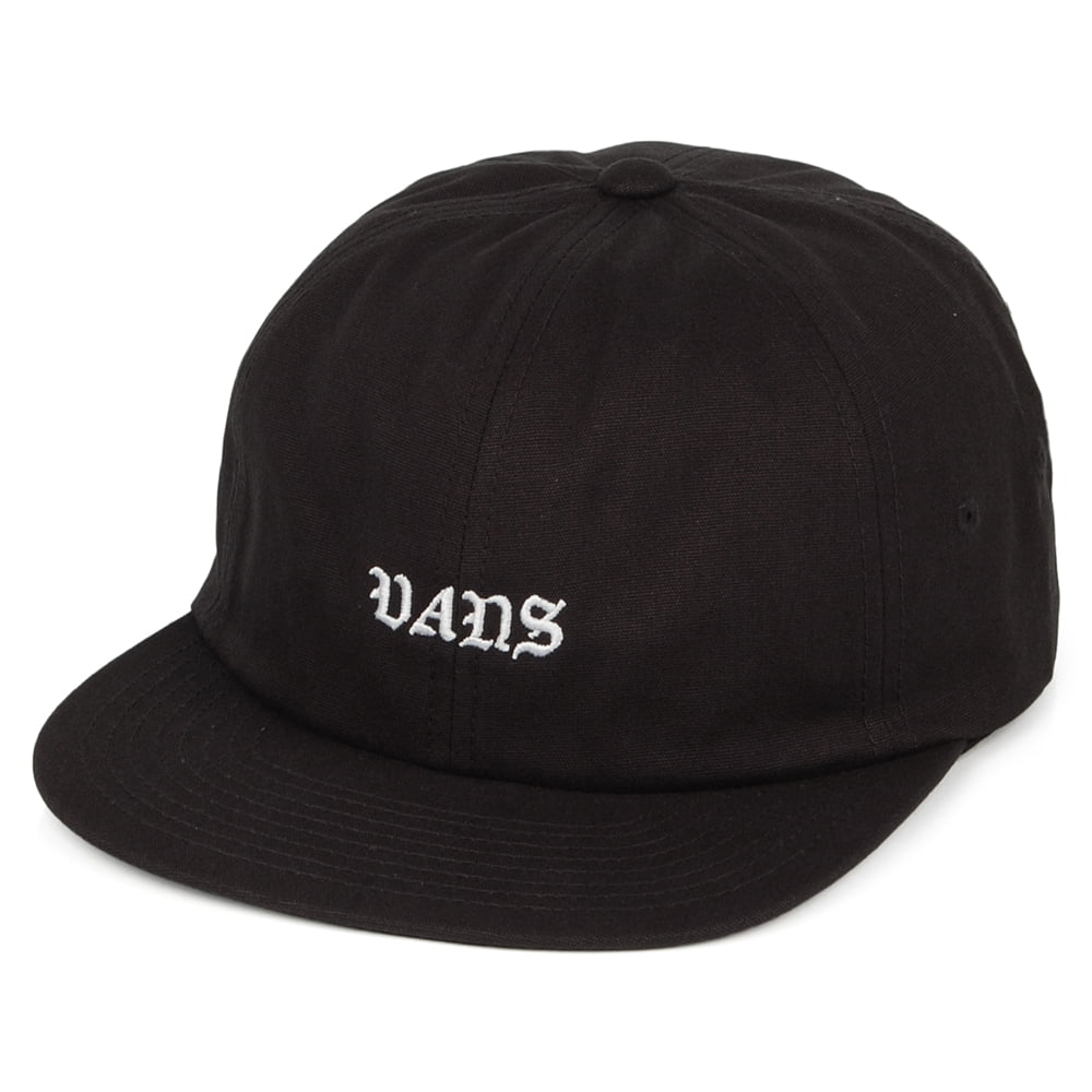 Vans Hats Trobe Jockey Baseball Cap - Black-White