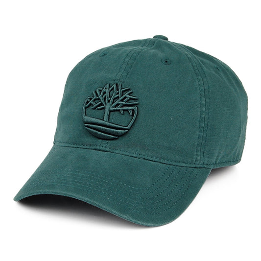 Timberland Hats Soundview Cotton Canvas Baseball Cap - Sea Green