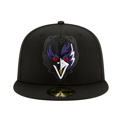 New Era 59FIFTY Baltimore Ravens Baseball Cap - NFL Elements 2.0 - Black