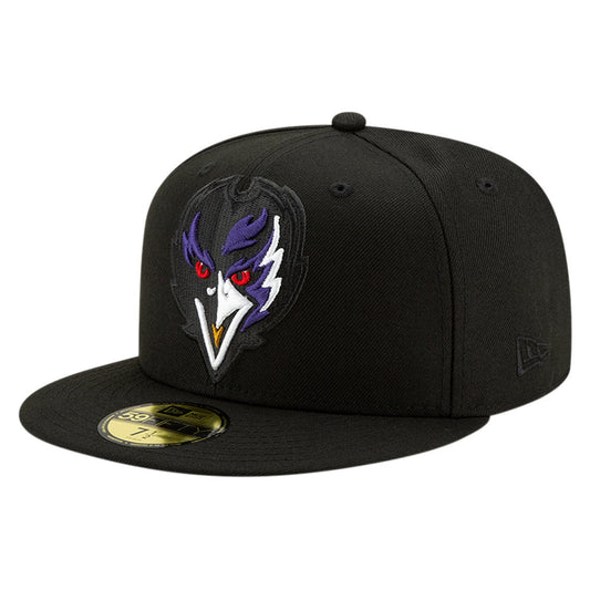 New Era 59FIFTY Baltimore Ravens Baseball Cap - NFL Elements 2.0 - Black
