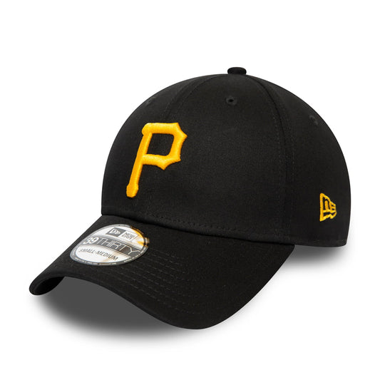 New Era 39THIRTY Pittsburgh Pirates Baseball Cap - MLB League Essential - Black