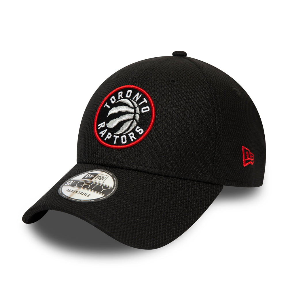 New Era 9FORTY Toronto Raptors Baseball Cap - NBA Diamond Era Essential - Black