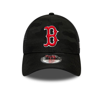 New Era 9FORTY Boston Red Sox Trucker Cap - MLB Seasonal The League - Black