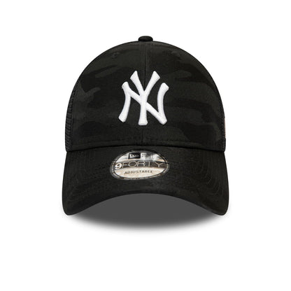 New Era 9FORTY New York Yankees Trucker Cap - MLB Seasonal The League - Black