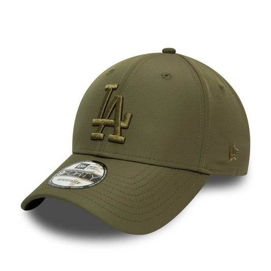 New Era 9FORTY L.A. Dodgers Baseball Cap - MLB Tonal Nylon - Olive