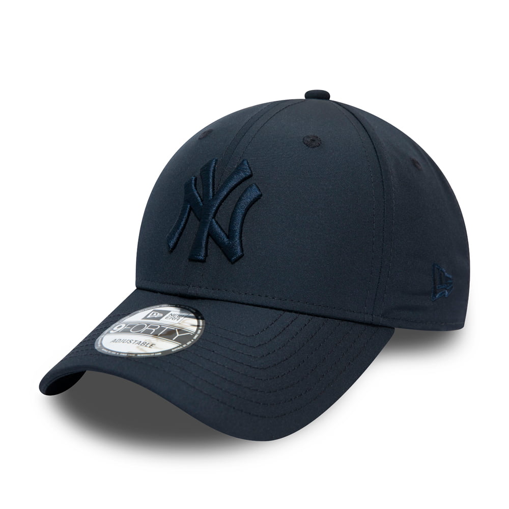 New Era 9FORTY New York Yankees Baseball Cap - MLB Tonal Nylon - Navy Blue