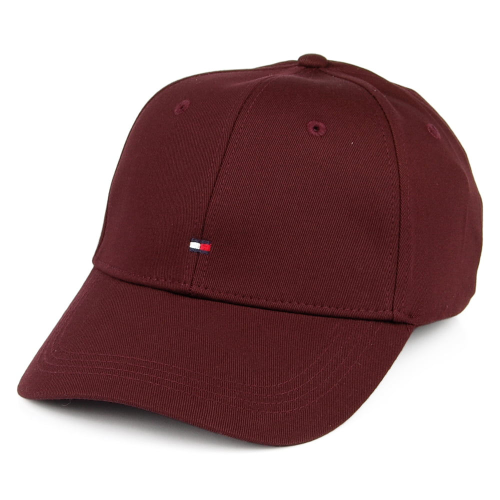 Tommy Hilfiger Hats Classic Baseball Cap - Burgundy
