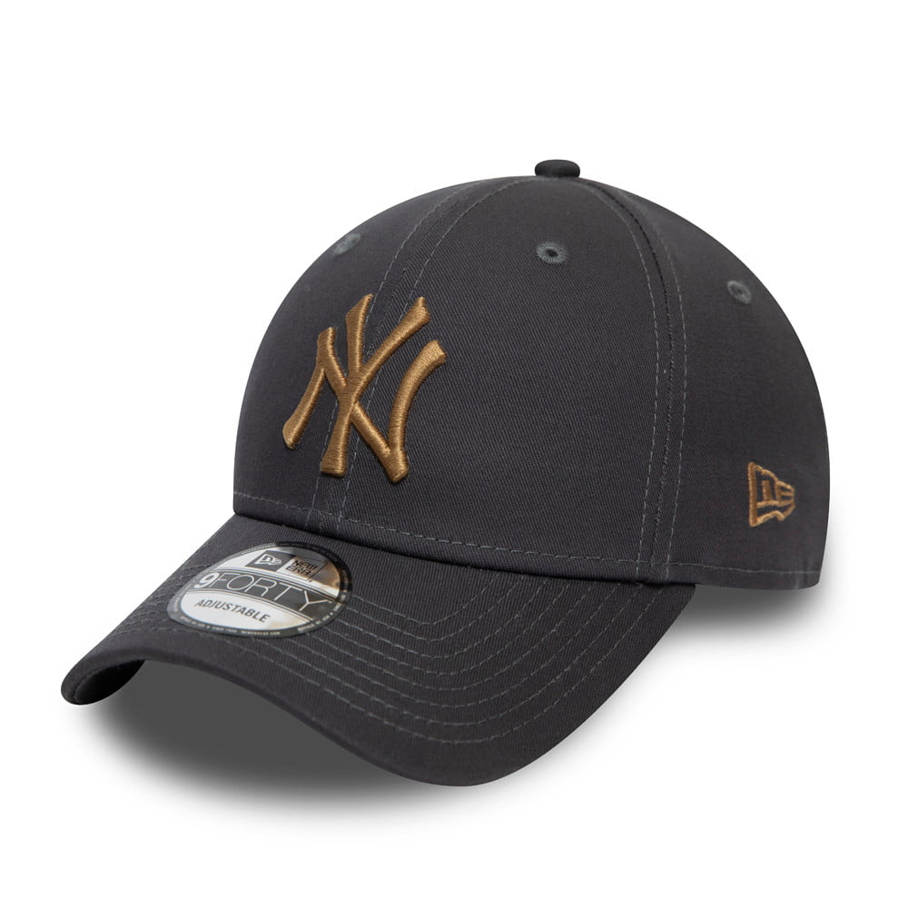 New Era 9FORTY New York Yankees Baseball Cap - MLB Colour Essential - Graphite