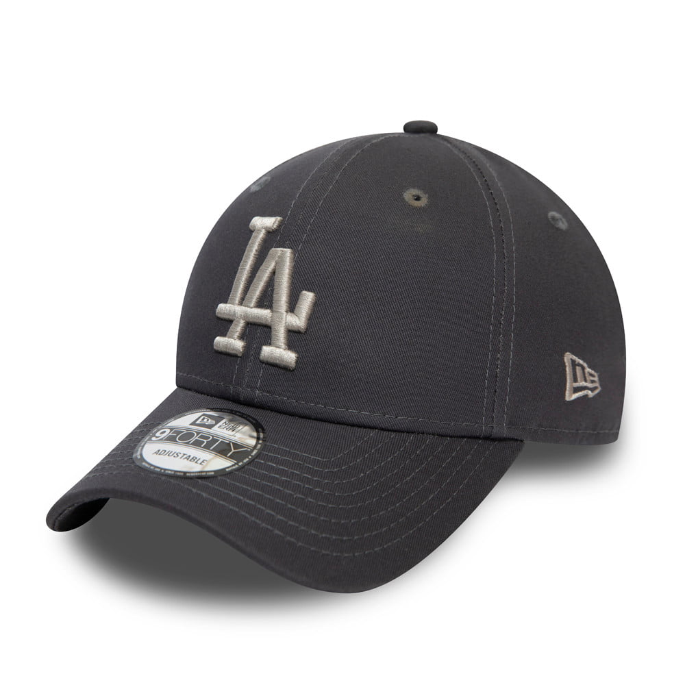 New Era 9FORTY L.A. Dodgers Baseball Cap - MLB Colour Essential - Graphite