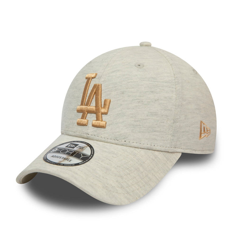 New Era 9FORTY L.A. Dodgers Baseball Cap - MLB Jersey Essential - Stone