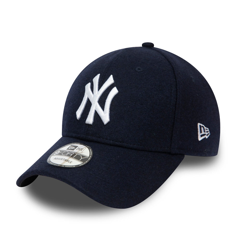 New Era 9FORTY N.Y. Yankees Baseball Cap - MLB Winterized The League - Navy Blue