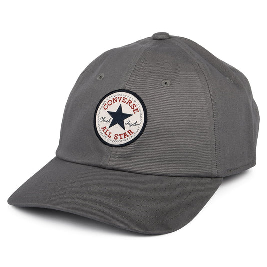 Converse Tip Off Cotton Baseball Cap - Heather Grey