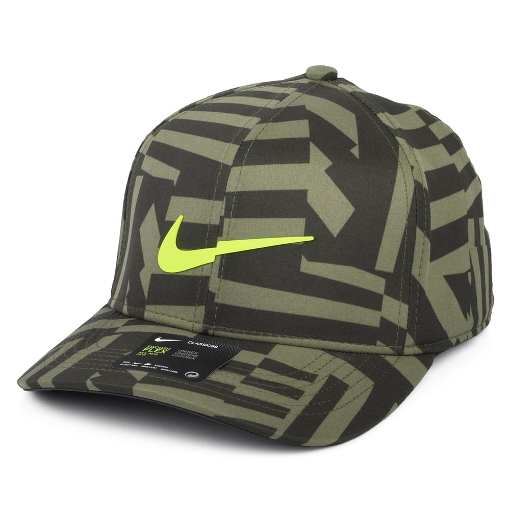 Nike Golf Hats Classic 99 US Open Baseball Cap - Olive-Yellow