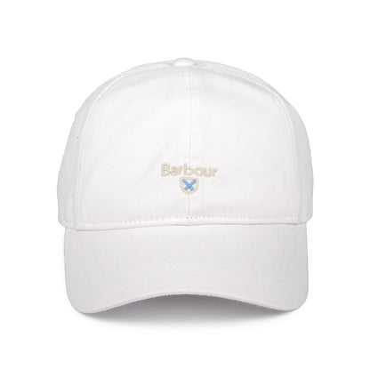 Barbour Hats Cascade Cotton Baseball Cap - White