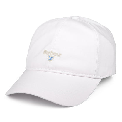 Barbour Hats Cascade Cotton Baseball Cap - White