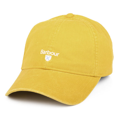 Barbour Hats Cascade Cotton Baseball Cap - Yellow