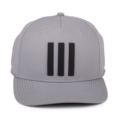 Adidas Hats Golf Tour 3 Stripes Baseball Cap - Grey
