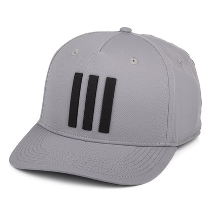 Adidas Hats Golf Tour 3 Stripes Baseball Cap - Grey