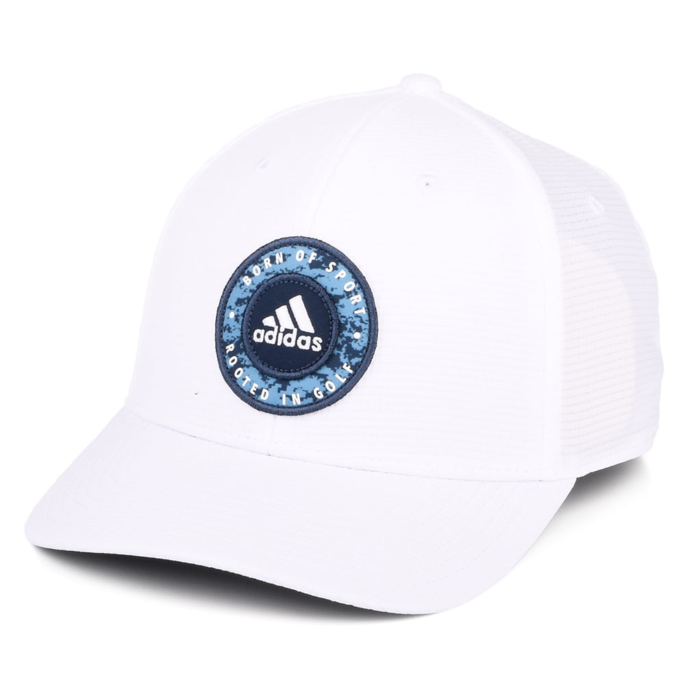 Adidas Hats Circle Snapback Cap - White