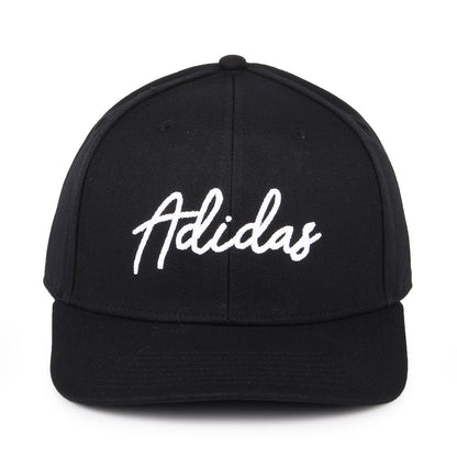 Adidas Hats Script Cotton Baseball Cap - Black