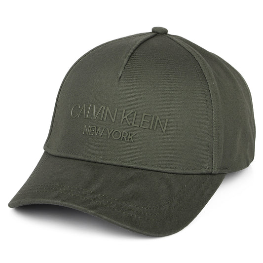 Calvin Klein Hats New York Baseball Cap - Dark Olive