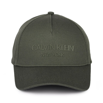Calvin Klein Hats New York Baseball Cap - Dark Olive