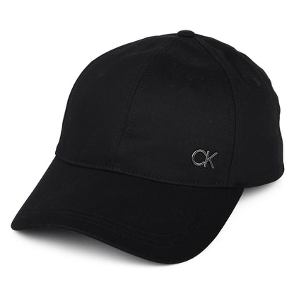 Calvin Klein Hats Metal CK Enamel Baseball Cap - Black
