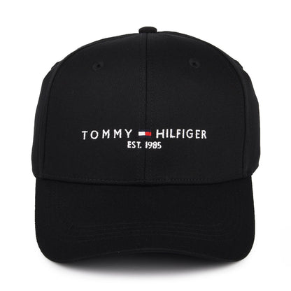 Tommy Hilfiger Hats TH Established Baseball Cap - Black