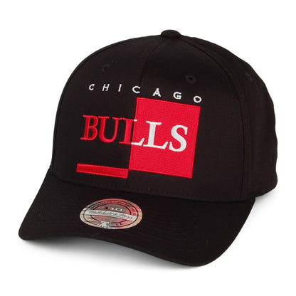 Mitchell & Ness Chicago Bulls Snapback Cap - NBA Blocked 110 - Black