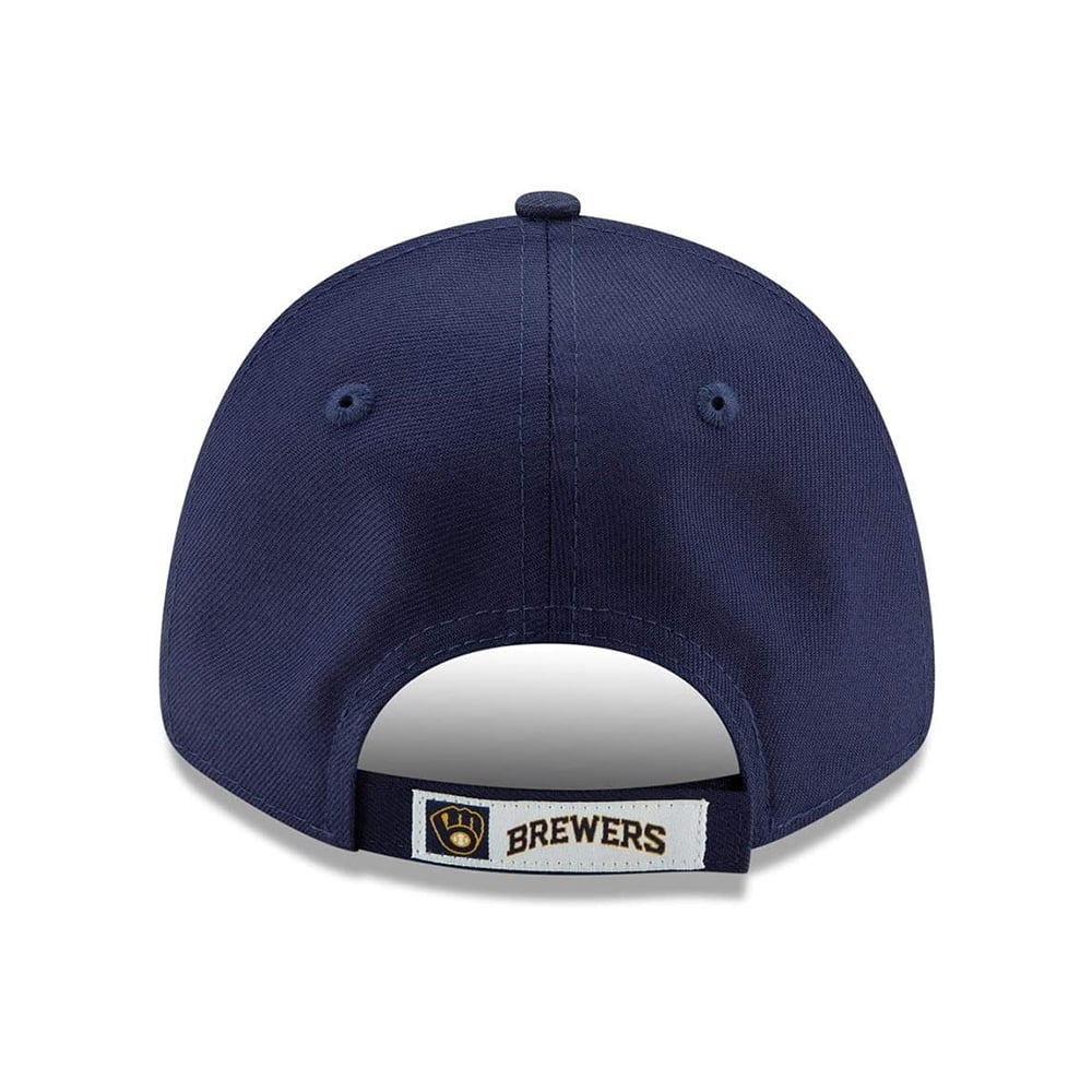 New Era 9FORTY Milwaukee Brewers Baseball Cap - MLB The League - Navy Blue