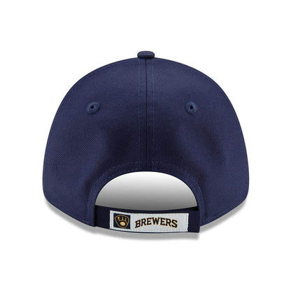 New Era 9FORTY Milwaukee Brewers Baseball Cap - MLB The League - Navy Blue