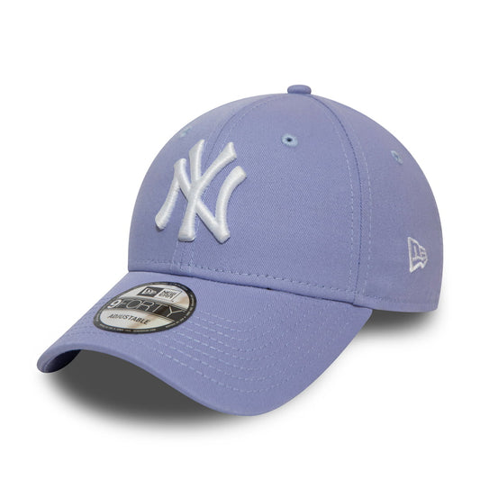 New Era Womens 9FORTY New York Yankees Baseball Cap - MLB League Essential - Lavender