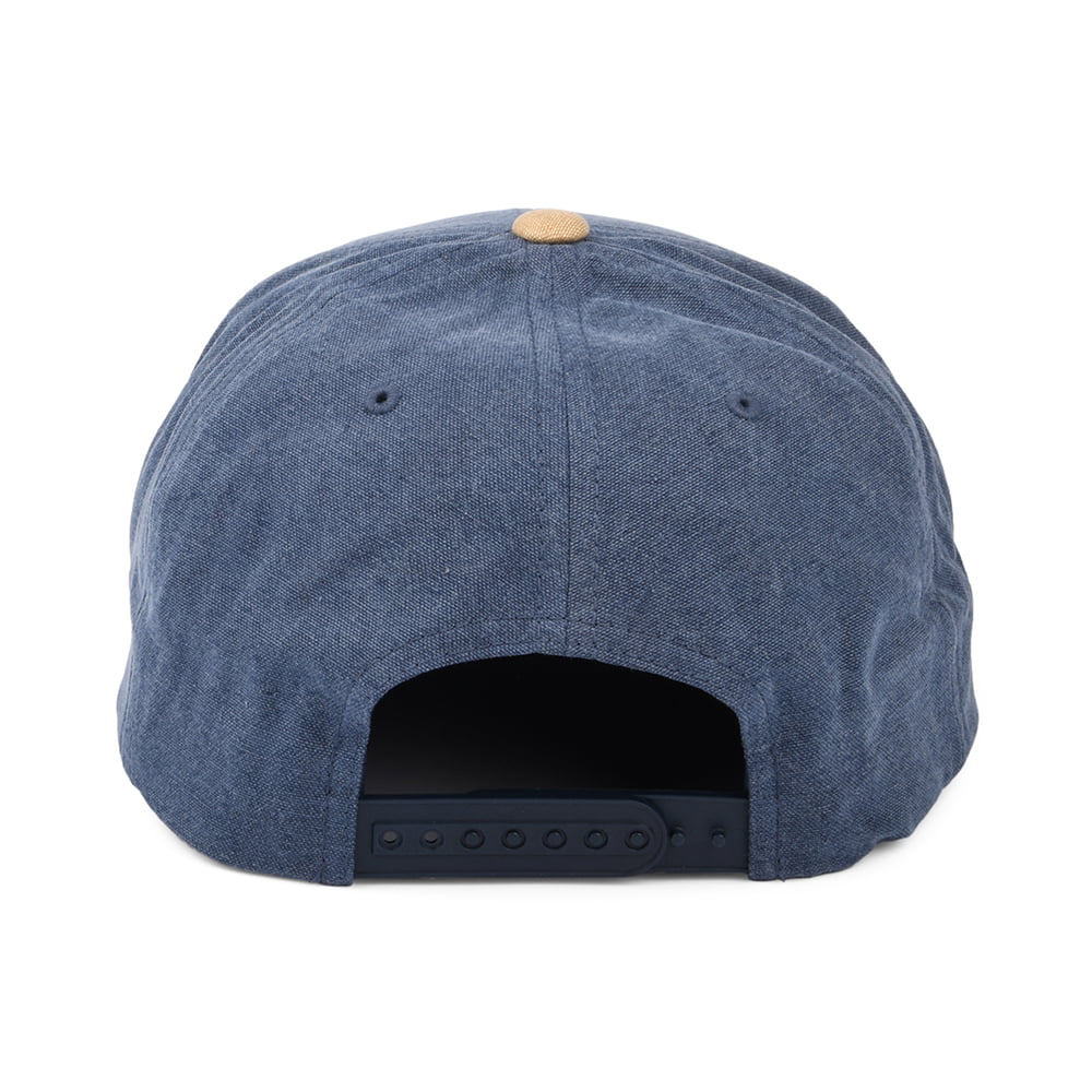 Brixton Hats Forte X MP Snapback Cap - Blue-Khaki