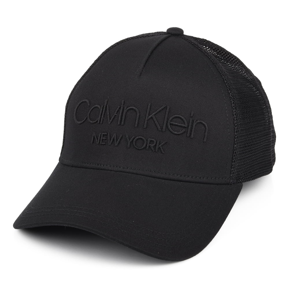 Calvin Klein Hats New York Trucker Cap - Black