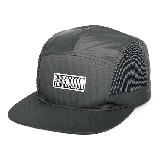 HUF Transit Ripstop 5 Panel Cap - Charcoal
