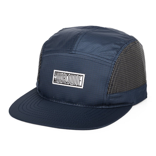 HUF Transit Ripstop 5 Panel Cap - Navy Blue