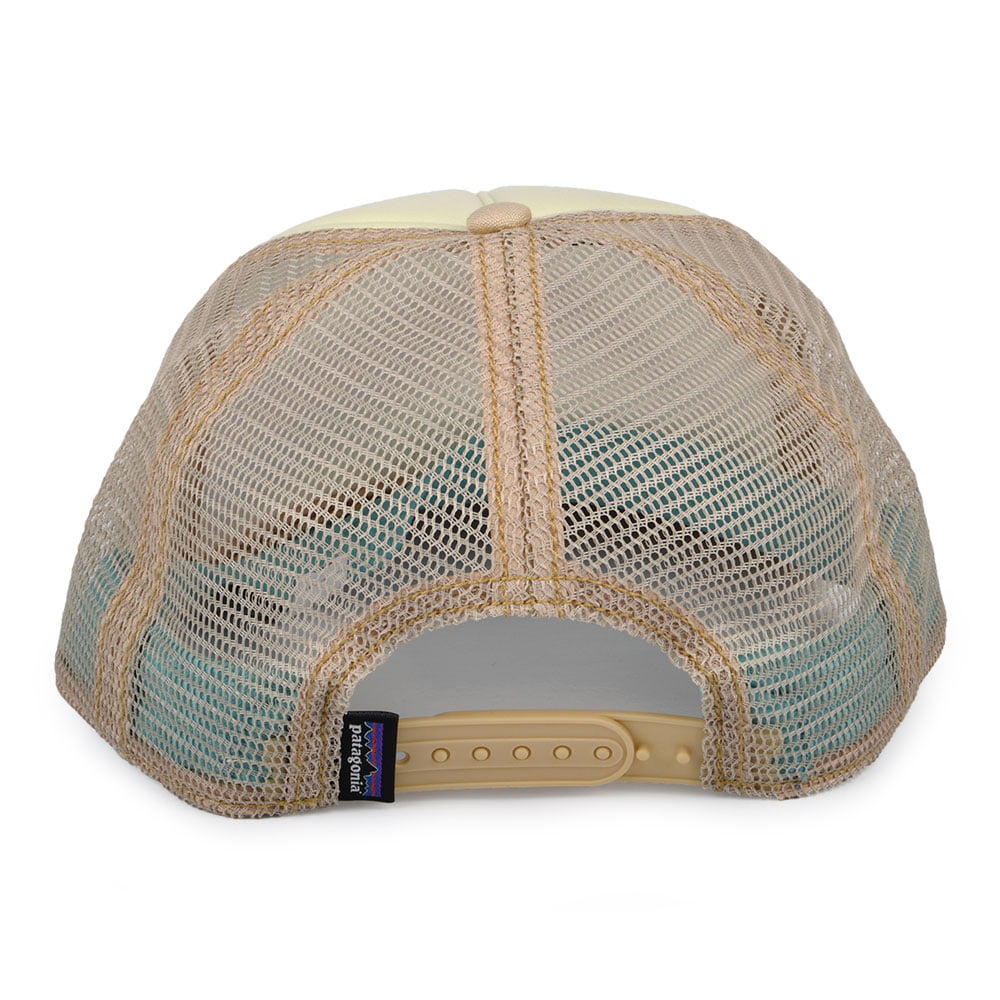 Patagonia Hats Womens Psychedelic Slider Interstate Trucker Cap - Tan