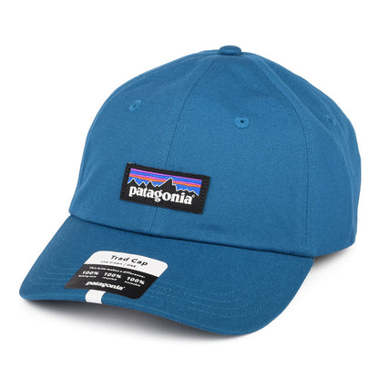 Patagonia Hats P-6 Label Trad Organic Cotton Baseball Cap - Teal