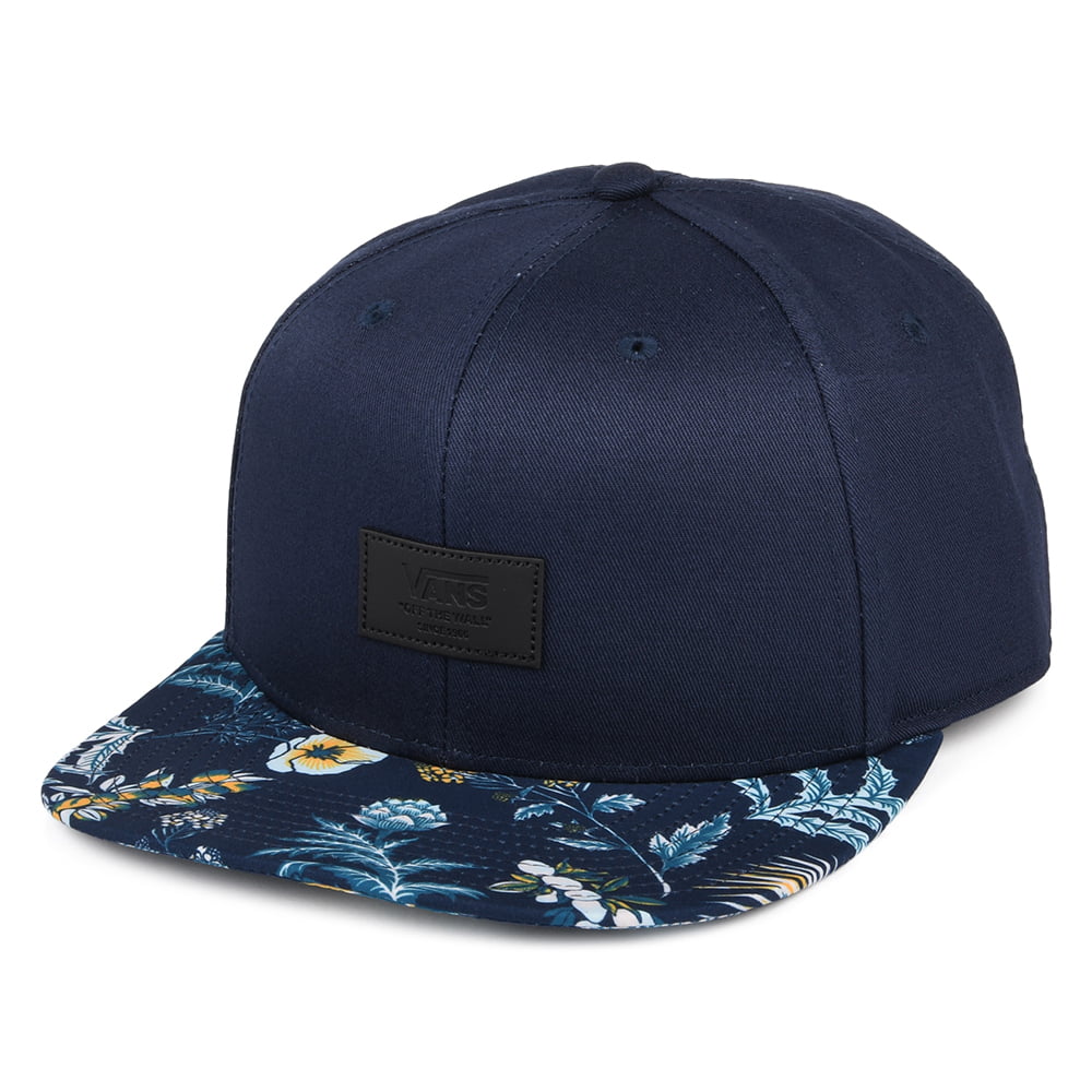 Vans Hats Allover It Califas Snapback Cap - Navy Blue