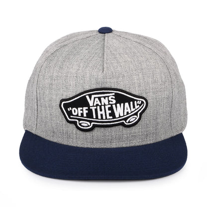 Vans Hats Classic Patch Snapback Cap - Grey-Blue