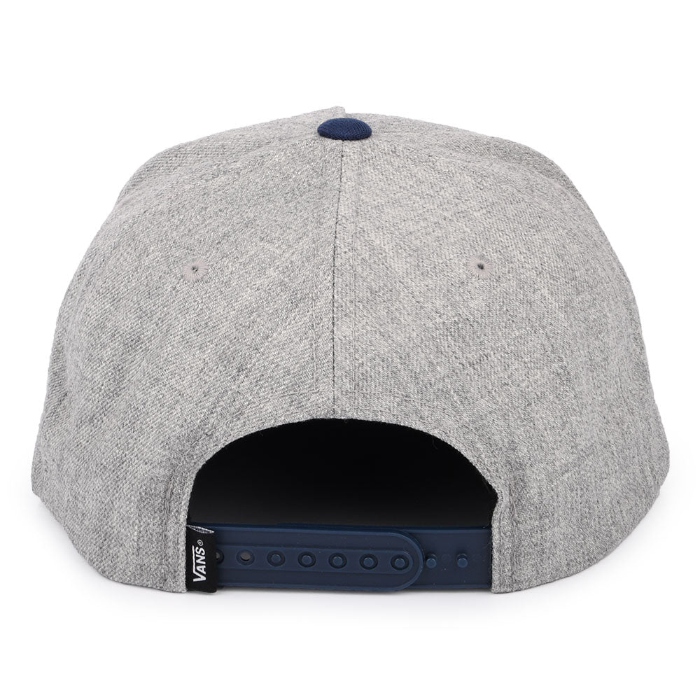 Vans Hats Classic Patch Snapback Cap - Grey-Blue
