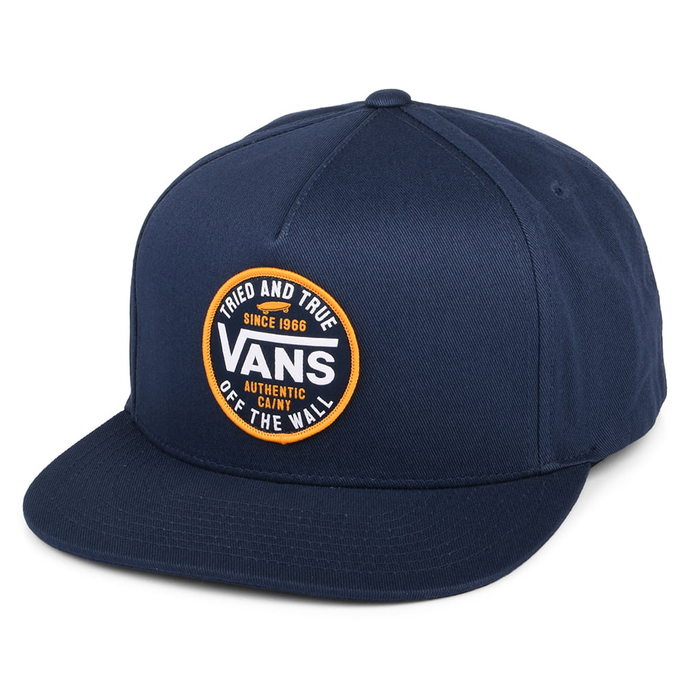 Vans Hats Logo Pack Snapback Cap - Navy Blue