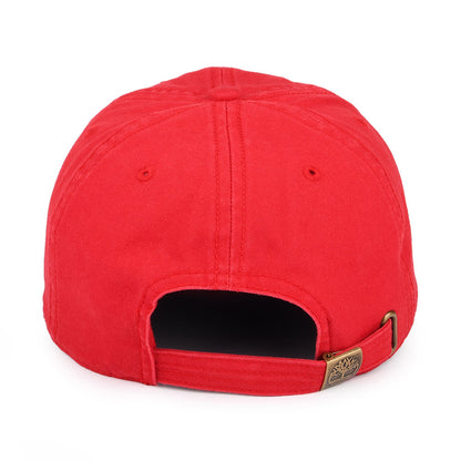 Timberland Hats Soundview Cotton Canvas Baseball Cap - Cherry Red