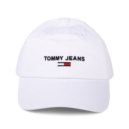 Tommy Hilfiger Hats TJM Sport Organic Cotton Baseball Cap - White
