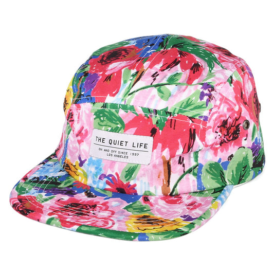 The Quiet Life Hats Take A Break Floral 5 Panel Cap - Floral